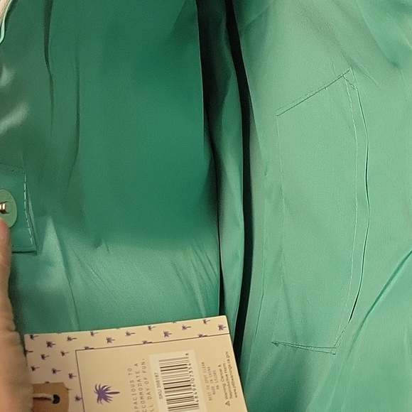 Woven Tote SUN REST FUN Canvas 20x11x8 Tote Bag - Picture 3 of 5